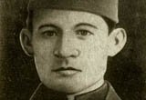 Мажит Гафури во время учебы в Казани, в медресе «Мухаммадия», 1906 год.