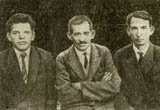 Санаторий «Аксаково», июль 1934 г. Слева направо: врач Л. М. Рабинович (Уфа), Мажит Гафури, врач М. Г. Маниш (Казань).